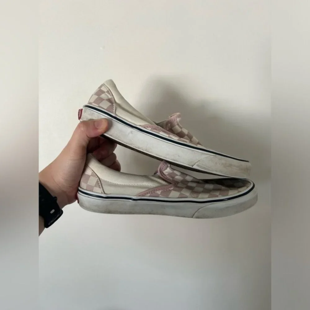 Pink Vans Slip-ons - Picture 2 of 8